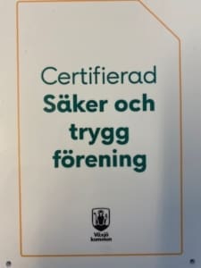 Certifiering Säker och Trygg förening